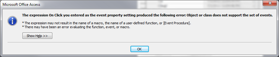 Solved: For Experts: Explain this Error Message | Experts Exchange