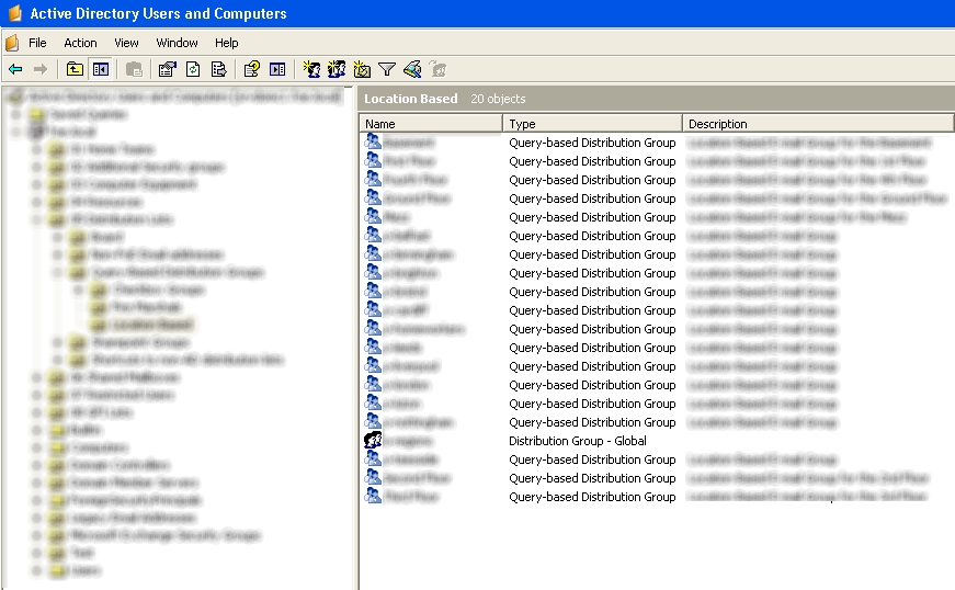 Solved Migrating Querybased Distribution Group's from Exchange 2003