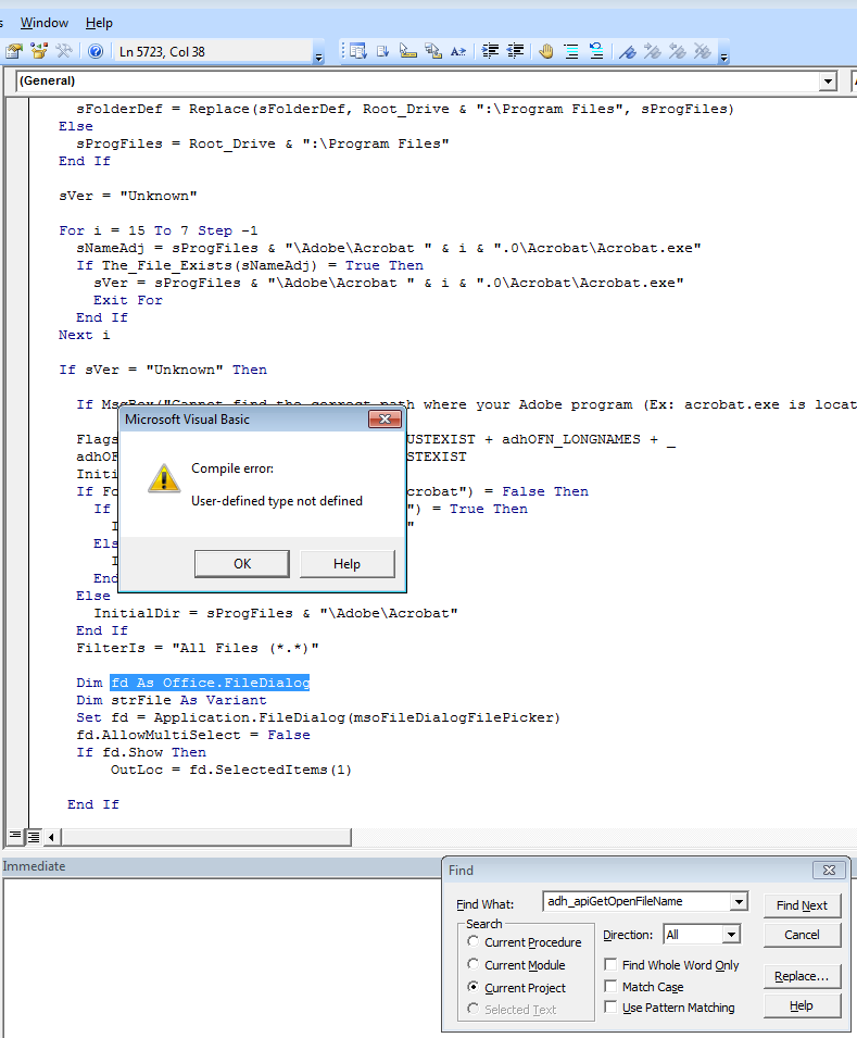 Solved: How to open a file dialog box within Access 2007-2010 vba ...