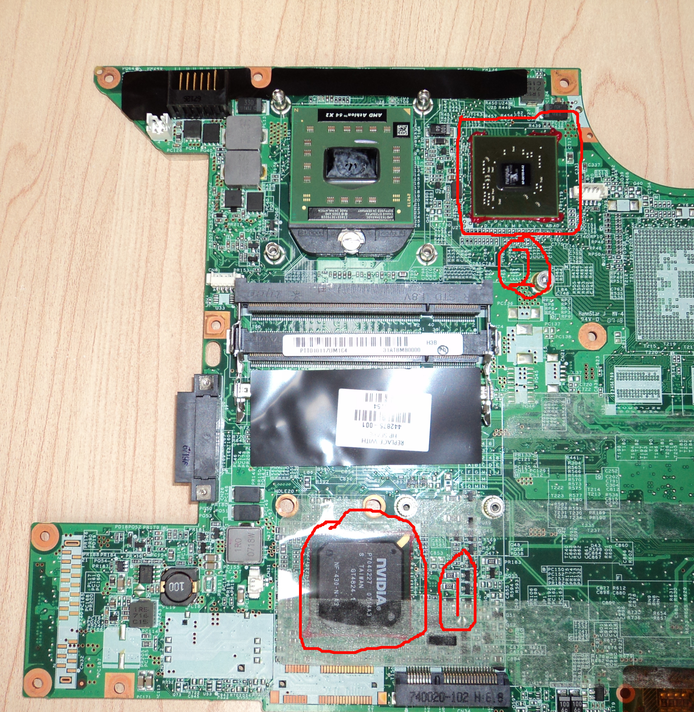 Wortel Wonen Slepen Solved: qustion about laptop motherboard chip reflow / reheat (wifi  problems) | Experts Exchange