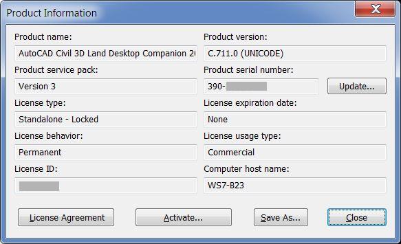 autocad land desktop 2009 activation code