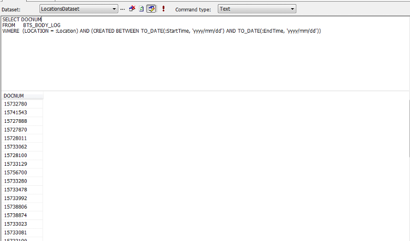 Dataset Results.
