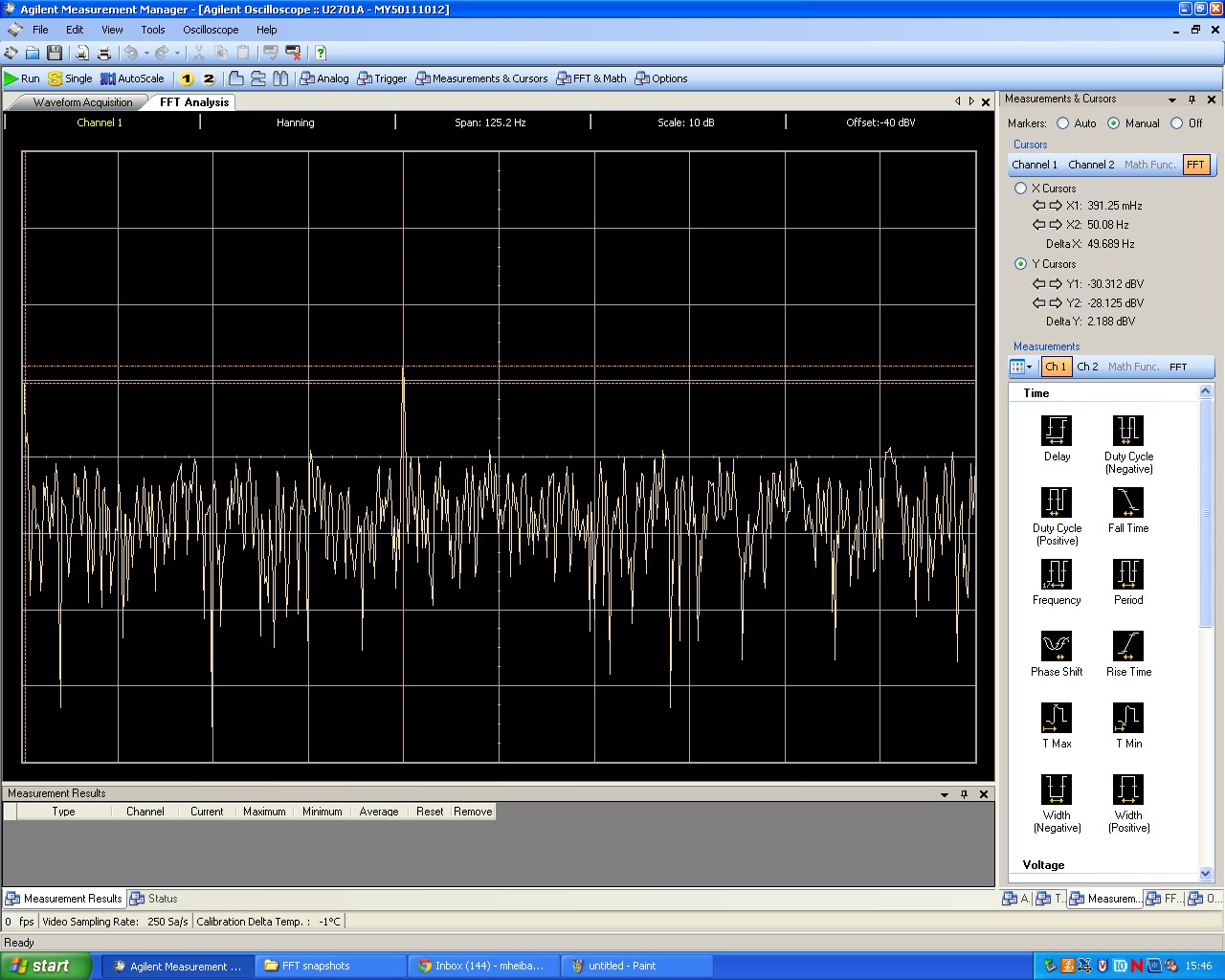 Solved: How to find the frequencies present in a signal for ...