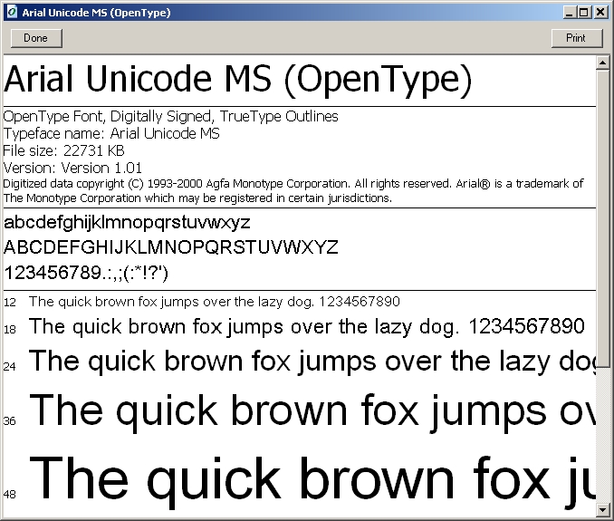 arial unicode ms free download mac