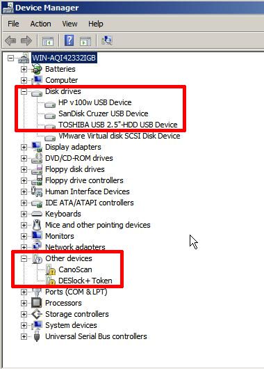 Connect usb device windows 10