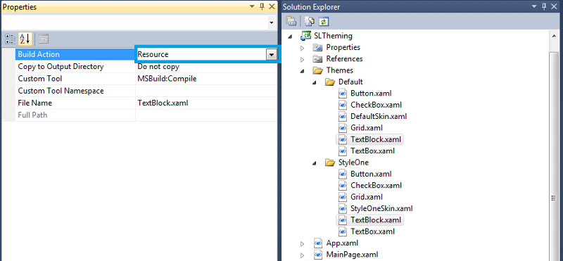 Themes and dynamic loading in Silverlight | Experts Exchange