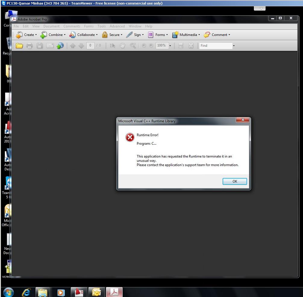 Adobe Professional 9 Is Not Working With Windows 7 64 Bit