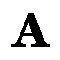 The Letter "A"