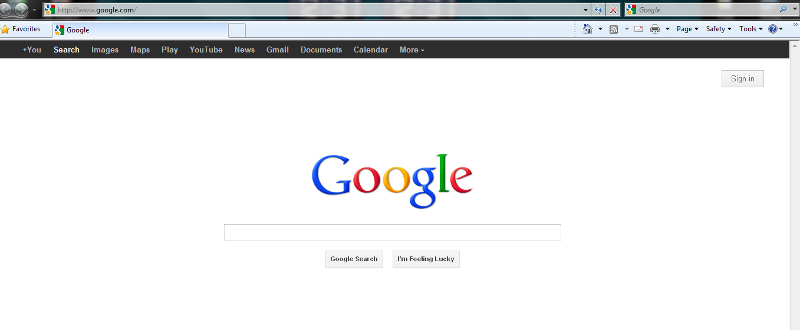 My IE