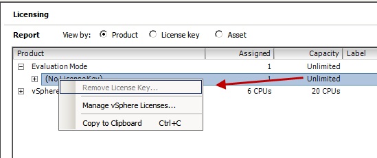 vcenter 6 license