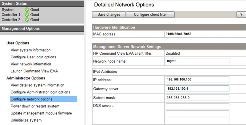 Set the IP Address