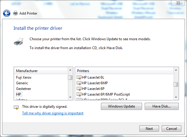 Драйвер Laserjet 6L Driver Win 7 64 Bit