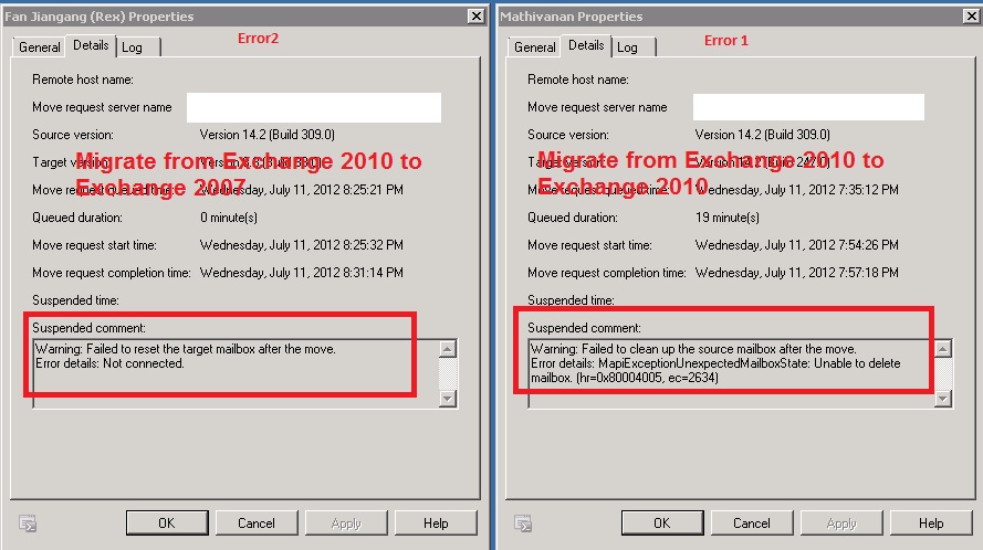 Solved: Exchange 2010 Mailbox Move Completed with Warnings | Experts ...