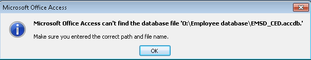 running task scheduler win7 run access database ms access employee database