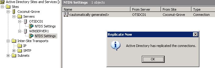 Solved: AD replication error target principal name is incorrect ...