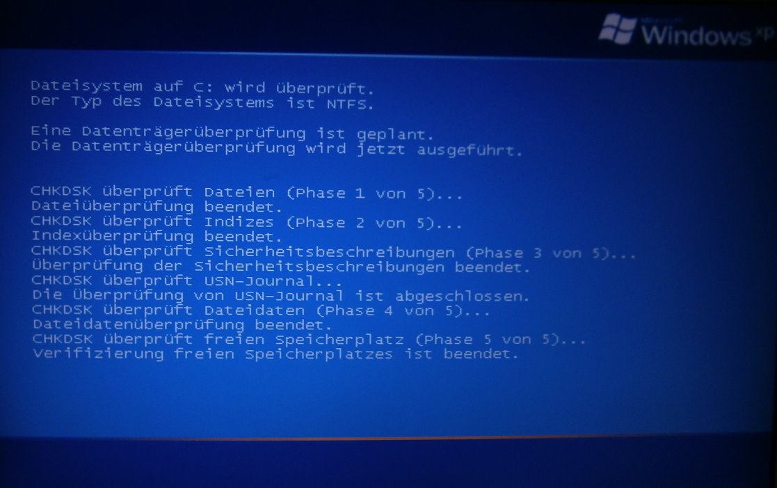 Solved: Blue death screen windows xp | Experts Exchange