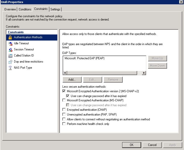 Solved: NPS Not working after changing Subnet of the Radius device ...