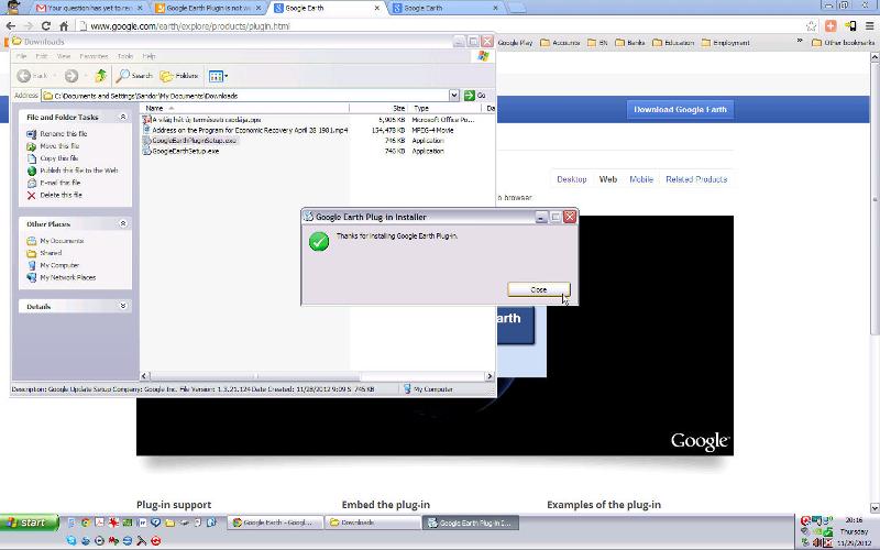Solved: Google Earth Plugin is not working properly in Chrome | Experts ...