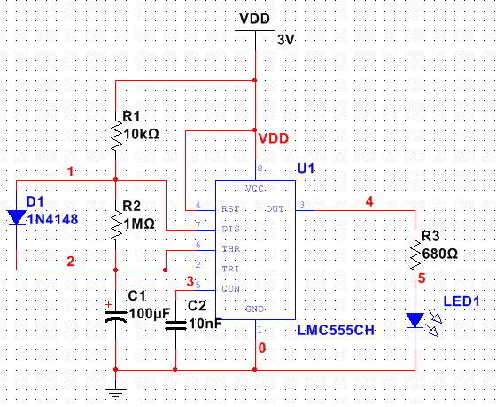 Solved: Simple intermittent beep circuit | Experts Exchange