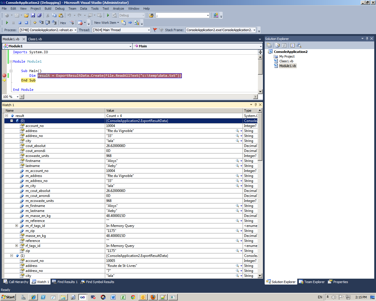 Solved: how to parse response out of postgresql ? how to better use ...
