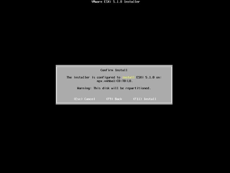 Confirm Install