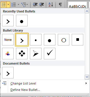 Solved: Change the default spacing between bullets and text in MS ...