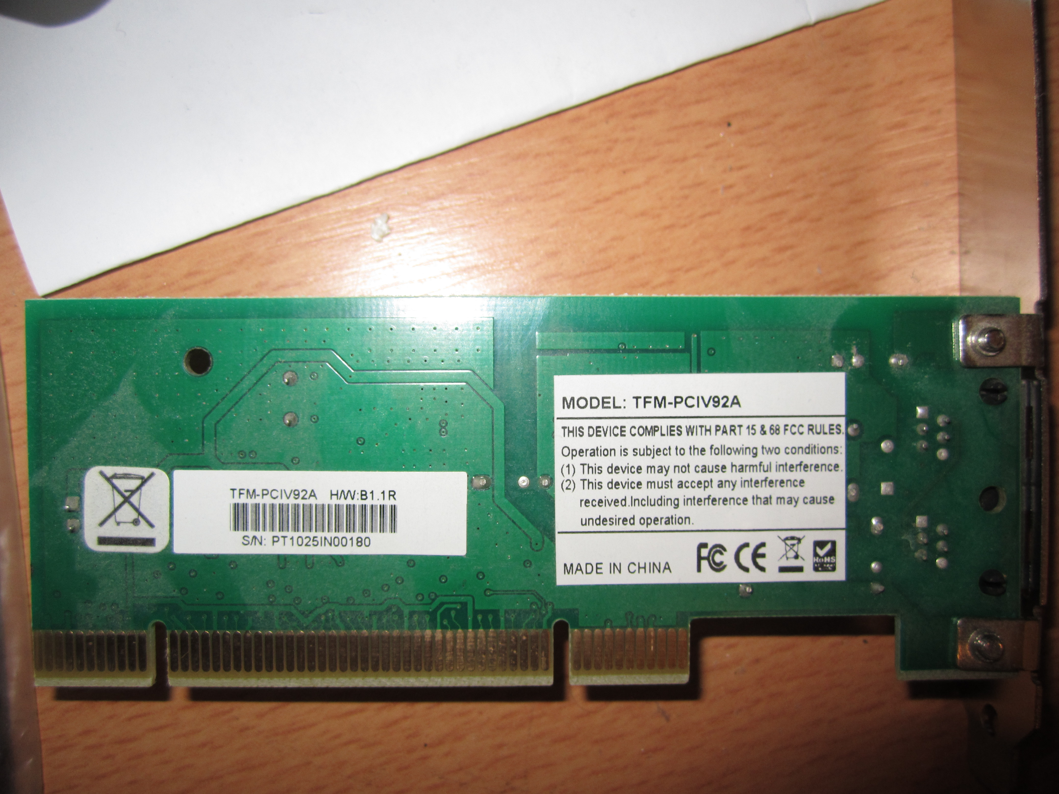 pci-sv92pp soft modem driver