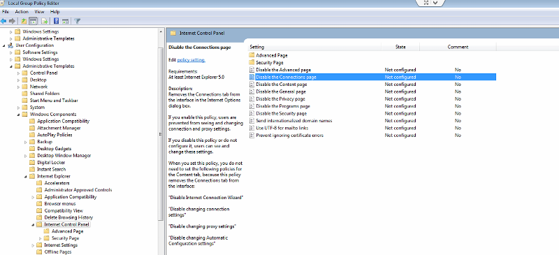 Group Policy Editor