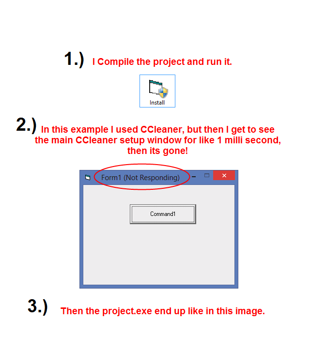 Solved: VB6 Start / Wait | Experts Exchange