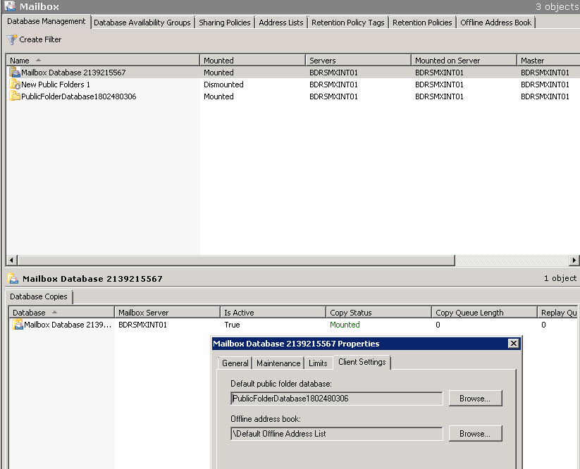 Solved Exchange 2010 Public folders not working Experts Exchange