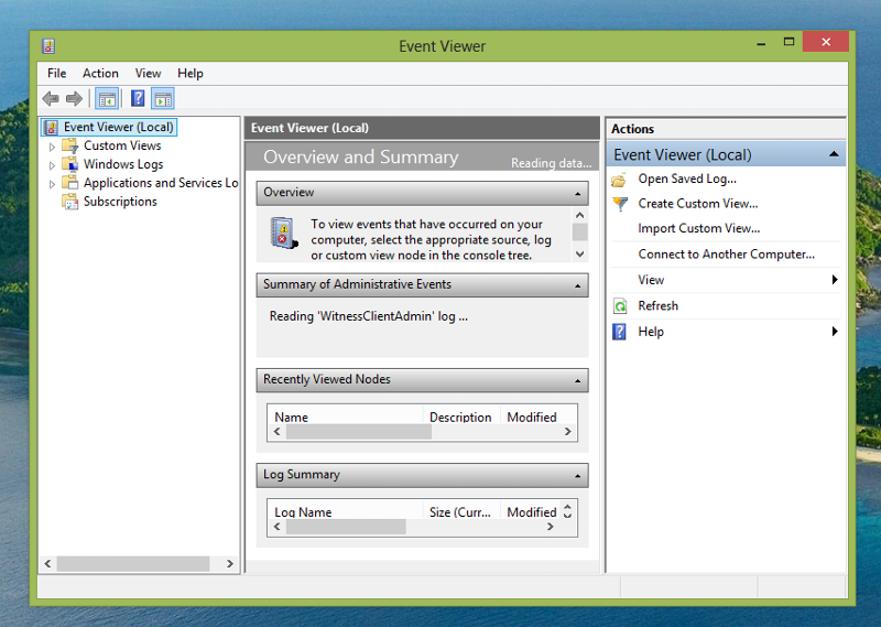 Event Viewer