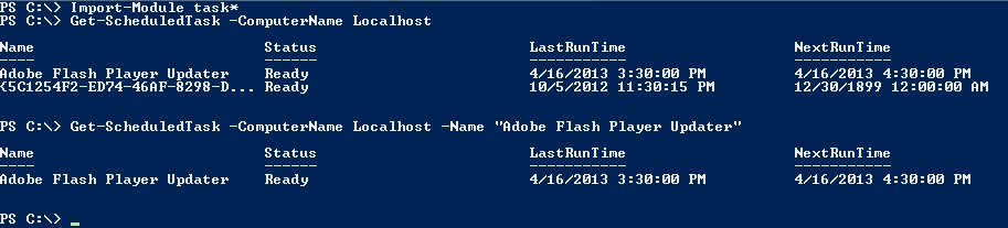 Solved: powershell script to get scheduled task last run time and ...