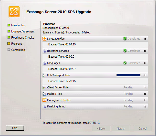 Solved exchange 2010 sp 3 hangs Hub Transport Role Experts Exchange