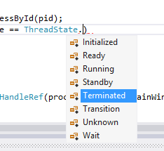 Solved: Need c# code for checking if a process is suspended | Experts ...