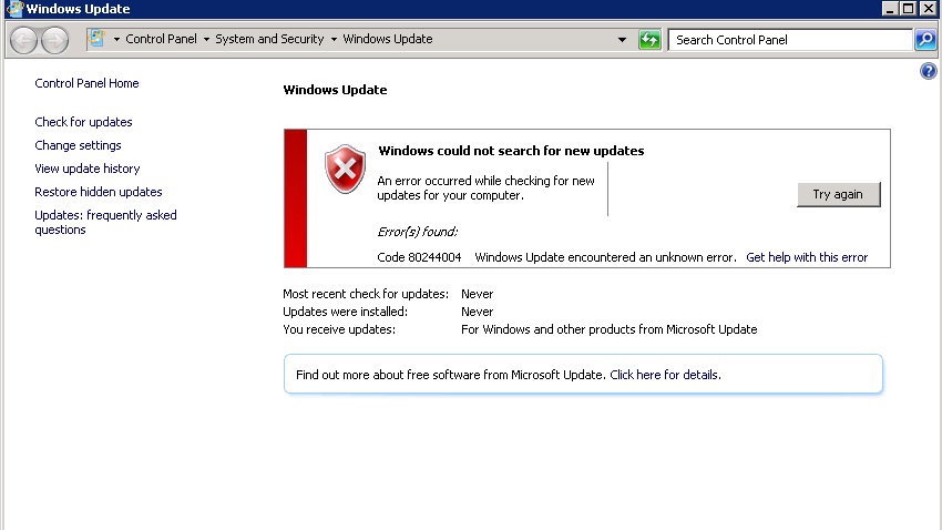 Ошибка агента обновления windows. Windows update_80246007 windows 7 как исправить. windows update dialog. 80070013 ошибка обновления. 80244010 error.