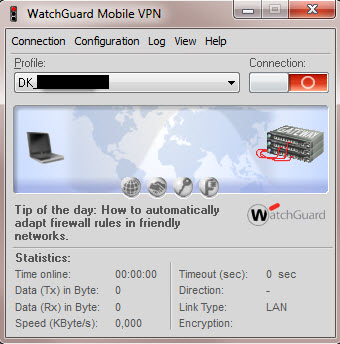 watchguard mobile vpn client 10.22