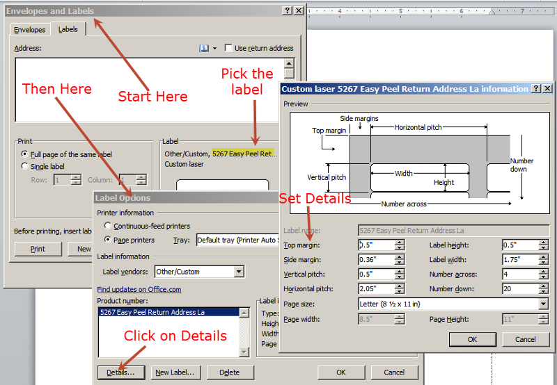 label wizard microsoft word 2007