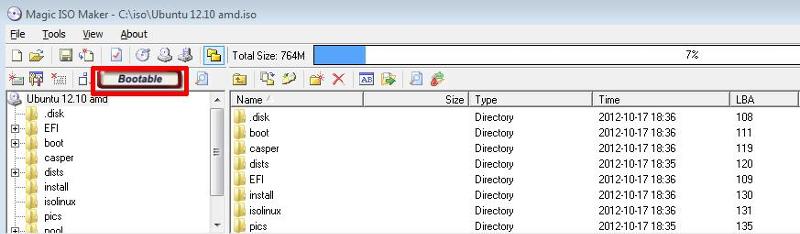 BOOTABLE CDROM/DVDROM
