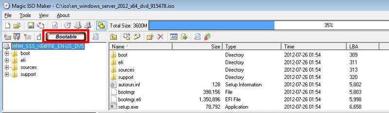 BOOTABLE CD-ROM/DVD-ROM