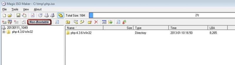 NON-BOOTABLE