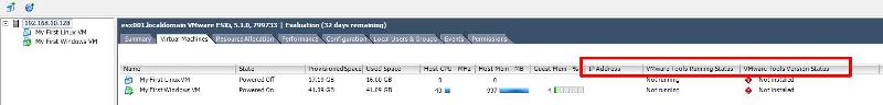 Additional Columns Enabled