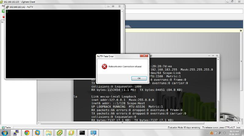 Solved: Fatal Error in connecting A linux VM in putty | Experts Exchange