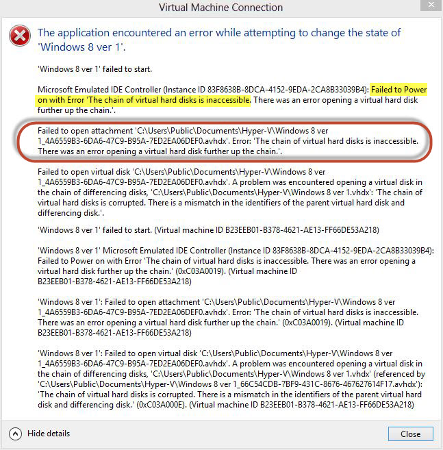 Solved Hyper V Virtual Machine Error Experts Exchange Solved Hyper V Virtual Machine Error Experts Exchange