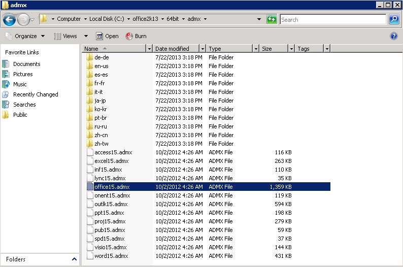 GPO policy for Office 2013 workgroup templates path Solutions Experts