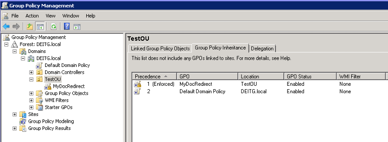 Solved: Folder Redirect with Group Policy not working | Experts Exchange