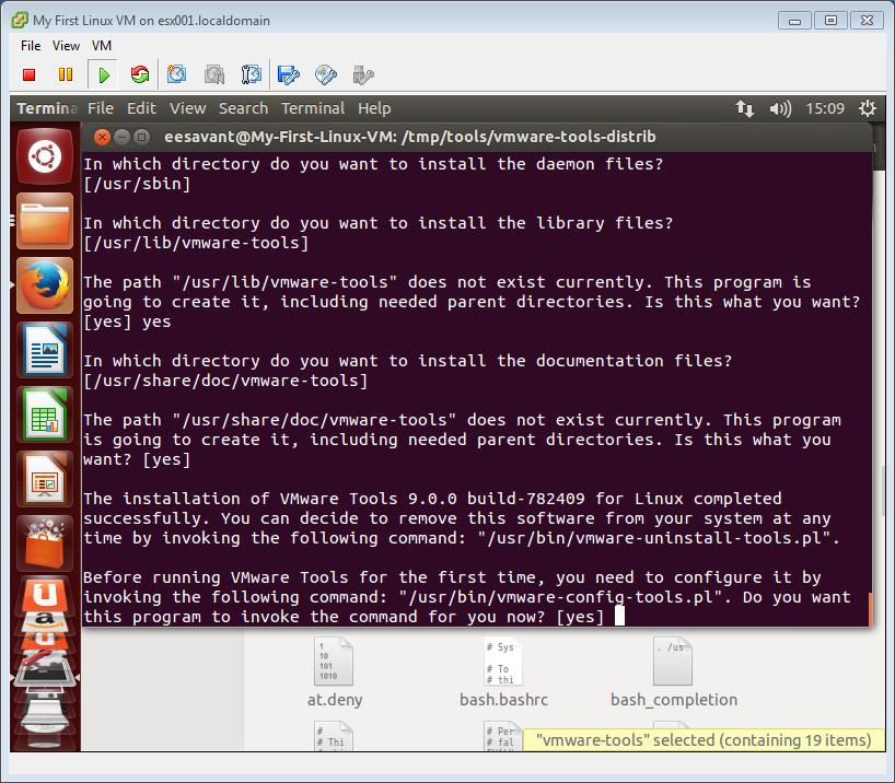 install vmware linux