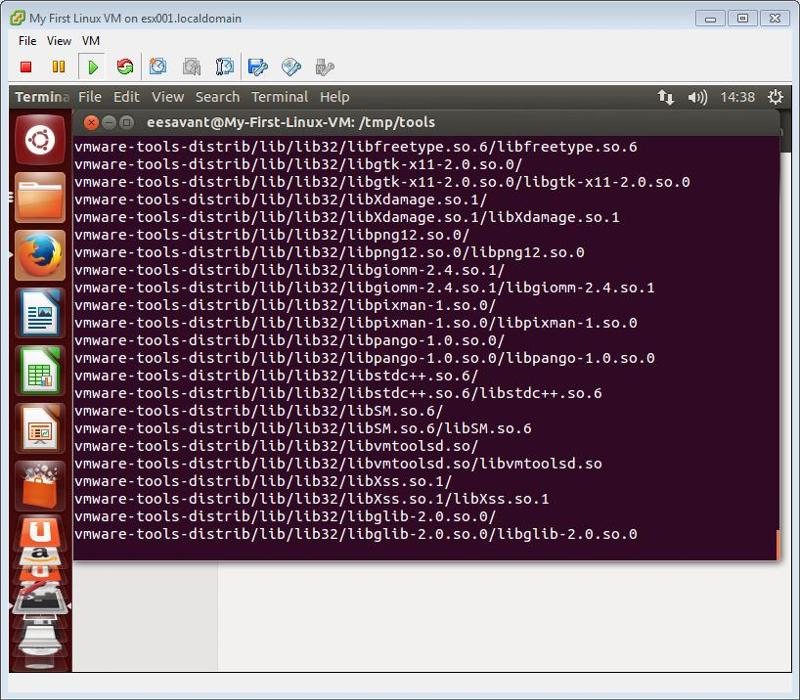 VMware Tools extraction