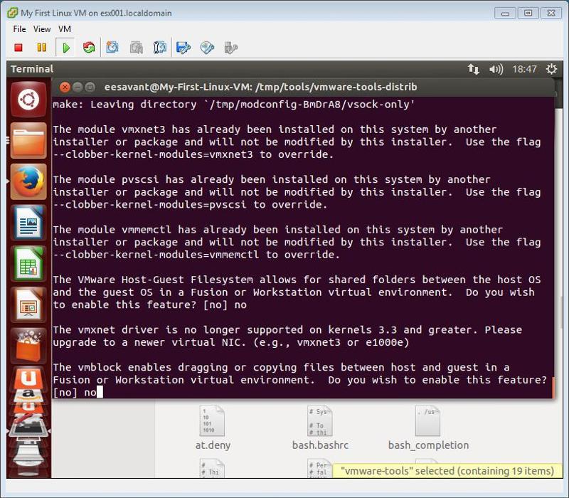 VMware Tools Compile no vmblock