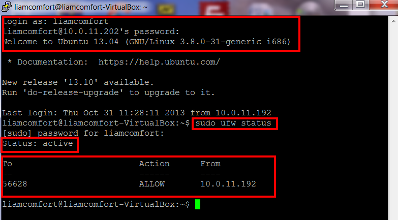 putty terminate ssh session