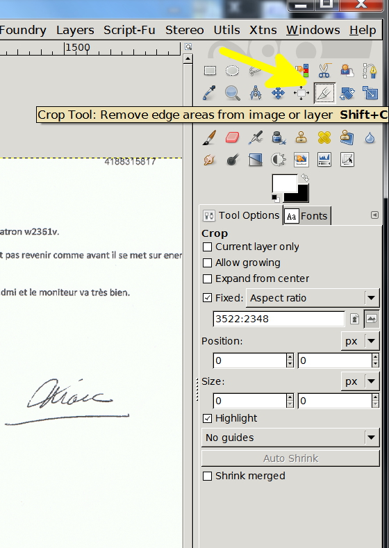 How to create transparent .png signature in GIMP. Easier than Photoshop! 